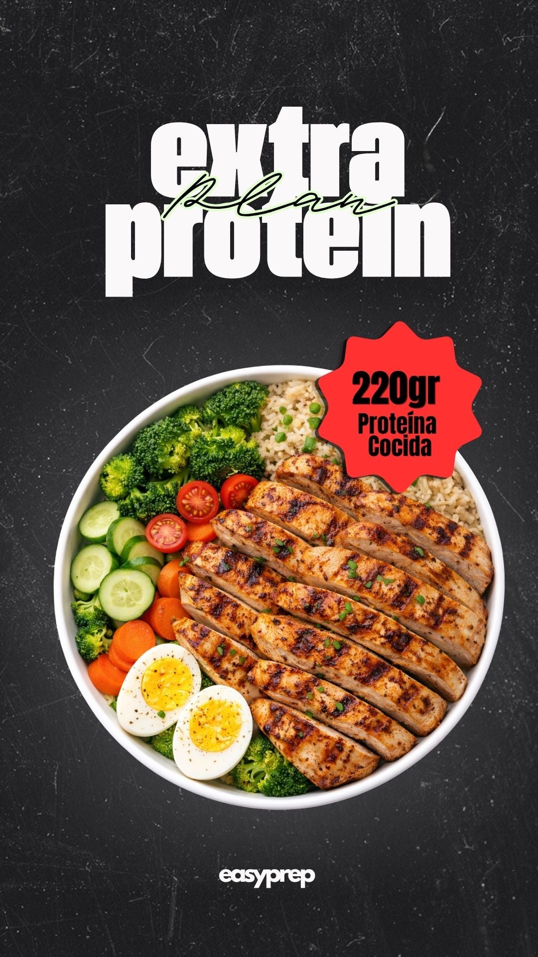 💪🏽🍗🏋🏽PLAN EXTRA PROTEIN SEMANAL