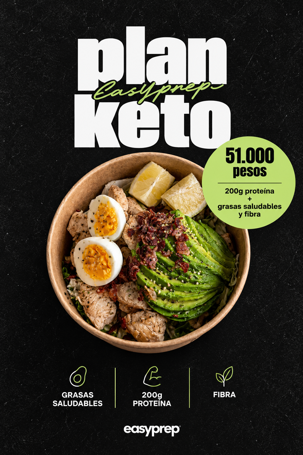 🥑🥩🍗 KETO SEMANAL ALMUERZO